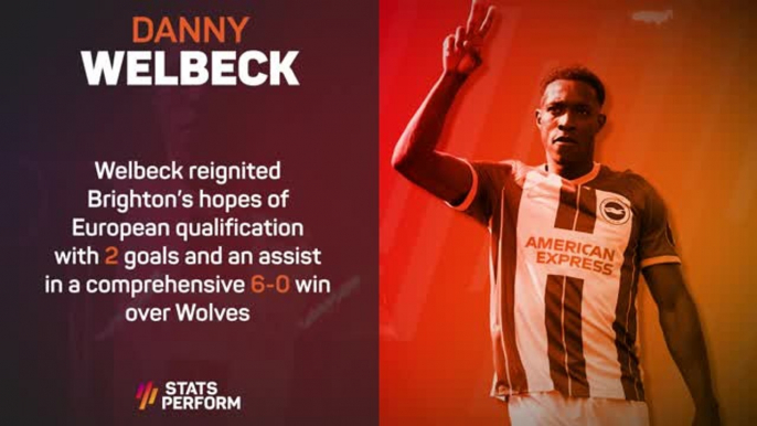 Premier League Stats Performance of the Week - Danny Welbeck