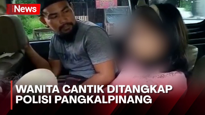 Terlibat Curanmor Wanita Cantik Ditangkap Polisi Pangkalpinang