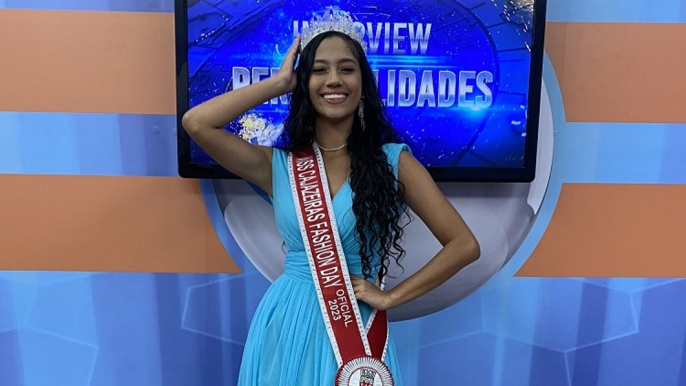 Miss Cajazeiras Fashion Day Oficial 2023 fala sobre concurso e participação na etapa estadual