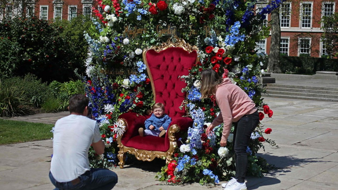 Coronation garden party takes place in Mayfair to celebrate King Charles crowning