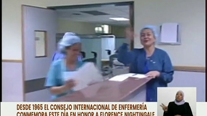 Venezolana de Televisión rinde homenaje a enfermeras y enfermeros por su dedicación y compromiso