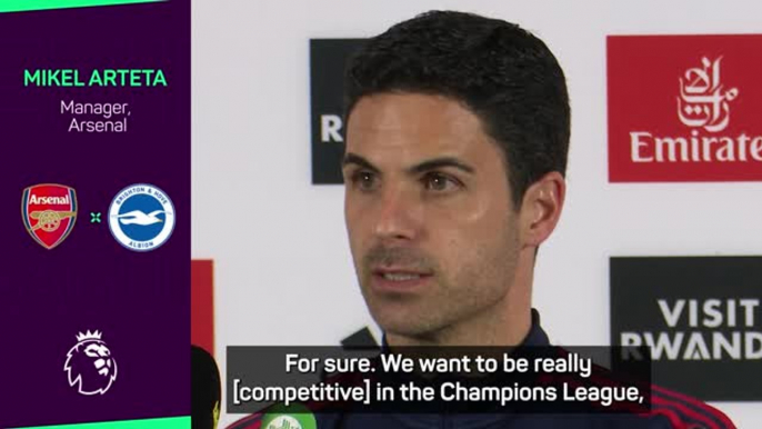 Arsenal need 'certain ingredients' to compete in the Champions League - Arteta