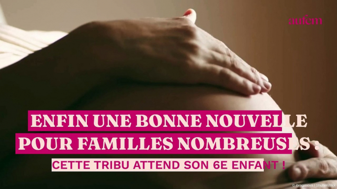 Enfin une bonne nouvelle pour Familles Nombreuses : cette tribu attend son 6e enfant !