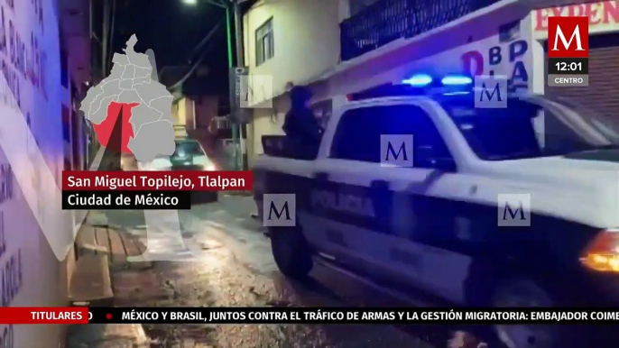 Niña muere tras balacera en fiesta patronal de San Miguel Topilejo en Tlalpan