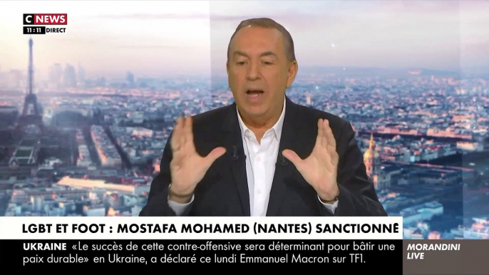 Une porte-parole des Républicains crée la polémique dans "Morandini Live" en demandant l'arrêt des campagnes contre l'homophobie : "Avant les homos vivaient discrètement, aujourd'hui il y a des campagnes de promotion des LGBT !"