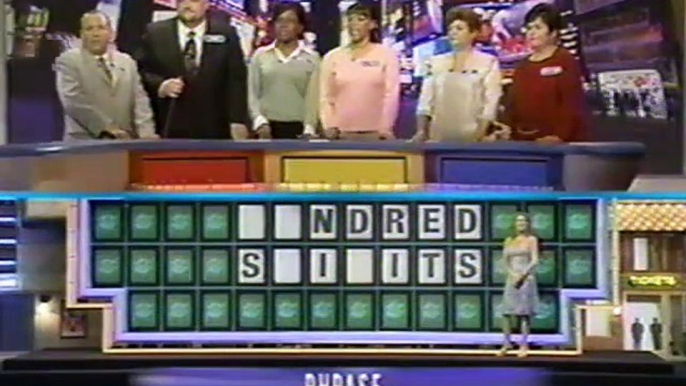 Wheel of Fortune - November 14, 2003 (Best Friends Week/New York)