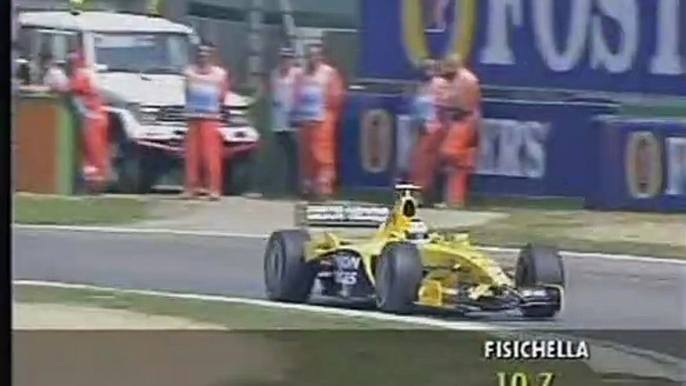 F1 San Marino GP Imola 2003 - Friday Qualifying - Giancarlo Fisichella Lap