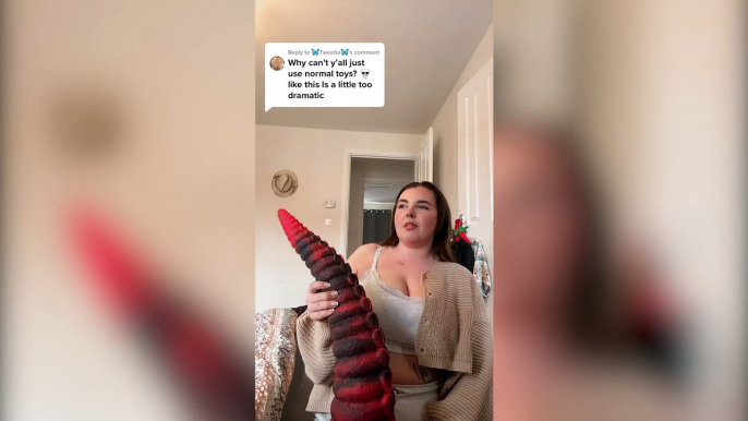 "I quit B&M minimum wage job to make £20k-a-month posting sexy videos with two-foot TENTACLE sex toy"