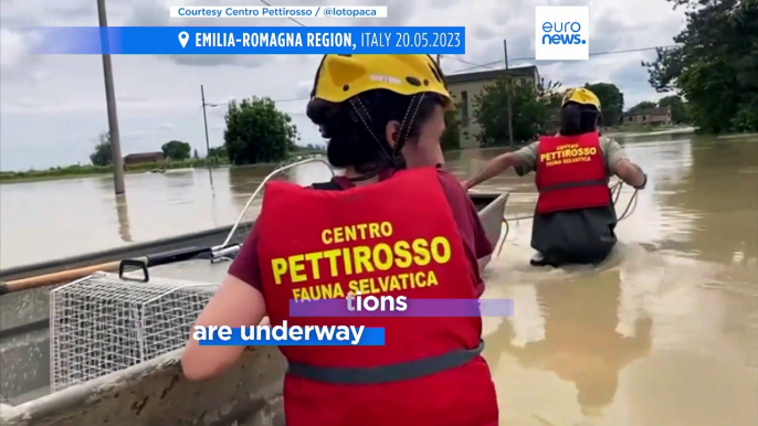 Italian Red Cross helps hundreds affected by deadly floods in Emilia-Romagna region