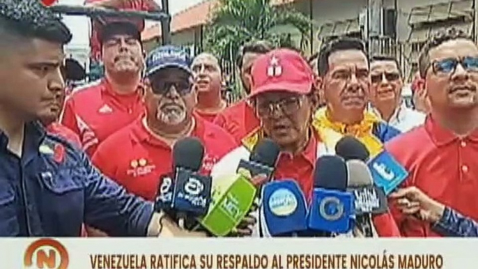 Pueblo aragüeño respalda al Presidente Nicolás Maduro y rechaza las sanciones impuestas por EE.UU