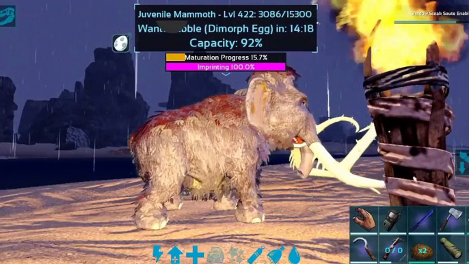 BREEDING MAMMOTH AND IMPRINTING 100% IN ARK SURVIVAL EVOLVED (EP-15) @partgamingofficial