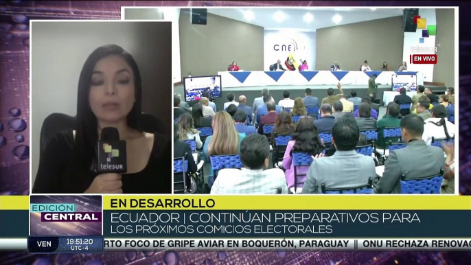 Ecuador: CNE prosigue los preparativos para llevar a cabo los próximos comicios  anticipados