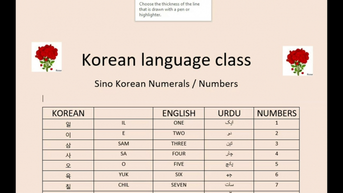 Korean language class-58 | Sino Korean Numbers | Number in Korean | 1 to 75 in Sino Korean numbers