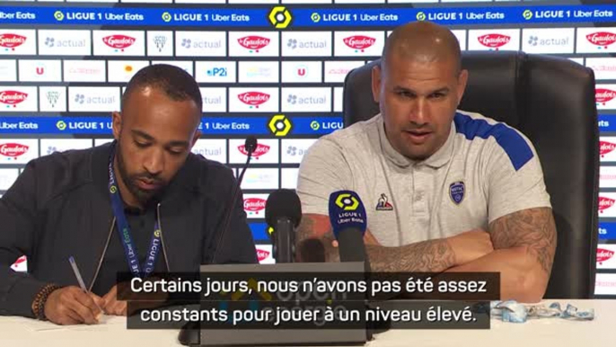 37e j. - Kisnorbo : "Nous n'avons pas été assez constants pour jouer à un niveau élevé"