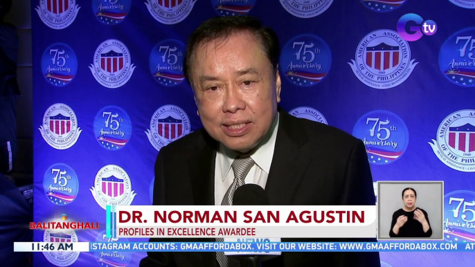 Dr. Norman San Agustin na nagsusulong ng teknolohiya para sa maagang pag-detect sa breast cancer, pinarangalan ng American Assoc. of the Philippines | BT