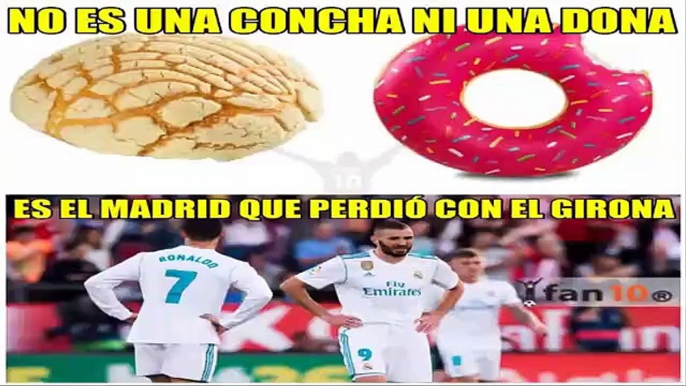 Girona vs Real Madrid 2-1 Jornada 10 La Liga Real Madrid  -  Memes