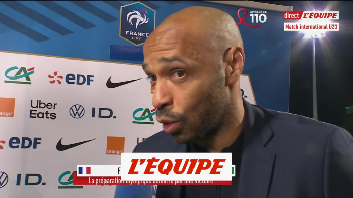 Henry : « Je suis agacé contre moi-même » - Foot - Espoirs