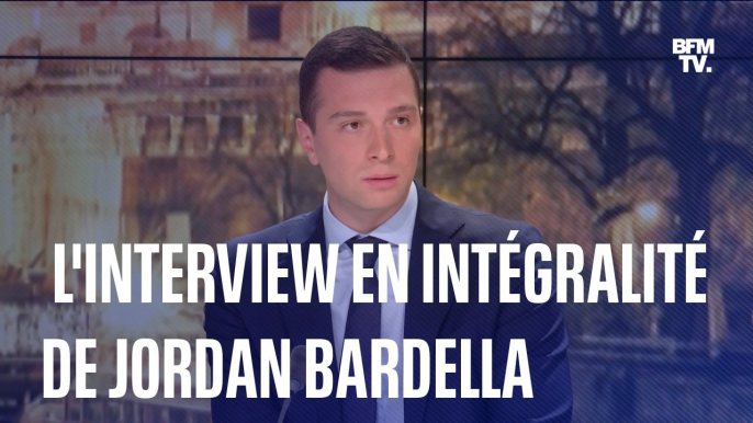 Émeutes: l'interview de Jordan Bardella en intégralité