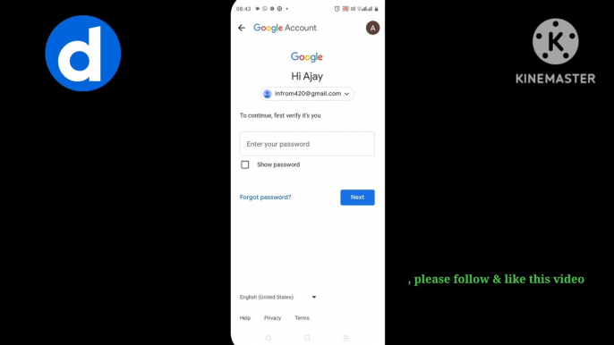 Gmail Account ka password bhul Gaye To Kaise Pata Kare|| How To reset gmail password