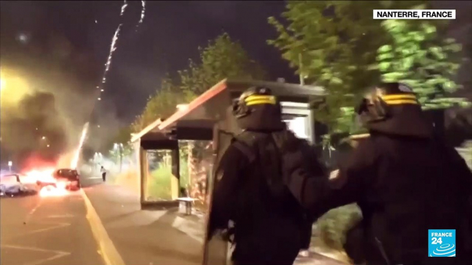 France sees third night of violence amid protests over fatal police shooting of teen