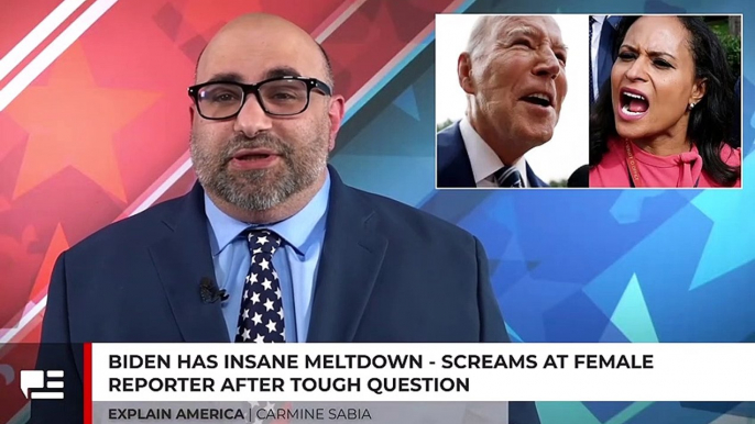 Biden Has Insane Meltdown - Screams At Female Reporter After Tough Question