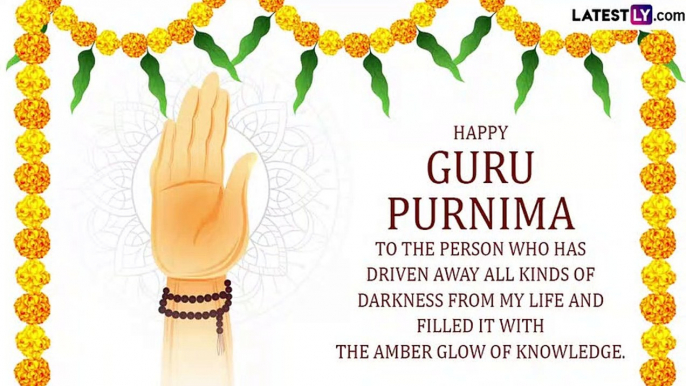 Guru Purnima 2023 Wishes, Greetings, Messages, Quotes and HD Images To Share on Ved Vyasa Purnima