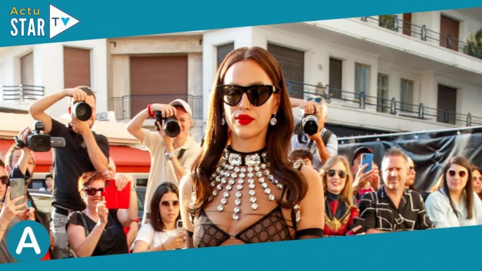 Irina Shayk ultra glamour, elle enflamme la Croisette en sous-vêtements et tenue transparente très o