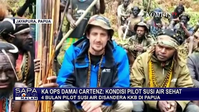 KA Ops Damai Cartenz: Kondisi Pilot Susi Air yang Disandera KKB Papua Sehat