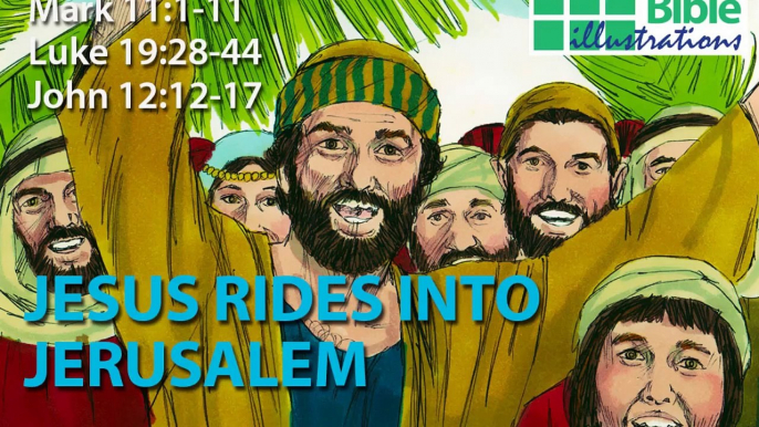 Animated Bible Stories: Jesus' Triumphant Entry| Matthew 21: 1-11