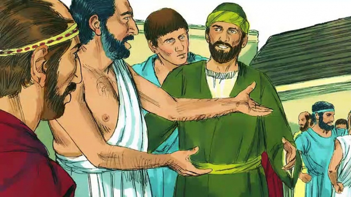 Animated Bible Stories: Paul In Athens| Acts 17: 16-34| New Testament