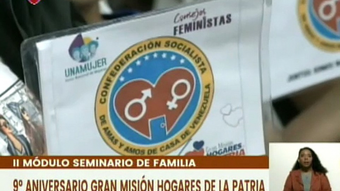 Caracas | Desarrollan seminario de la familia por 9º aniversario de la Misión Hogares de la Patria