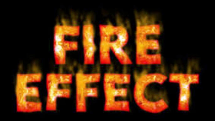 How to make fire text effect in Photoshop In Hindi/Urdu | Fire Text Effect kaise banate hai