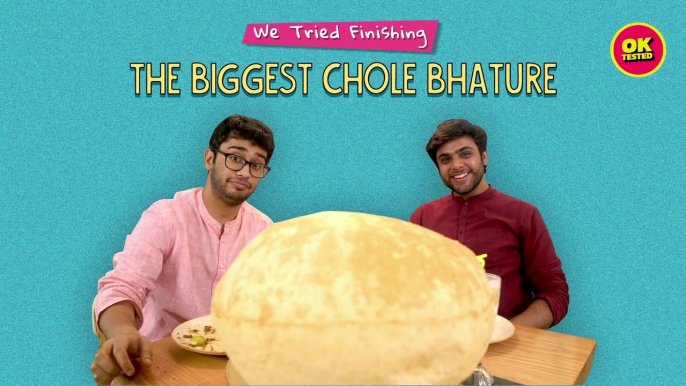 Who Wins the Battle of the Biggest Chole Bhature? Kanishk & Akshay Put It To the Test! | Ok Tested