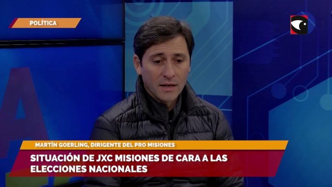 Martín Goerling, dirigente del pro Misiones, contó cómo viven la situación actual de Juntos por el cambio Misiones, de cara a las elecciones nacionales