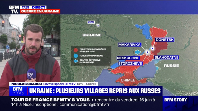 Guerre en Ukraine: plusieurs villages repris aux Russes par les forces ukrainiennes