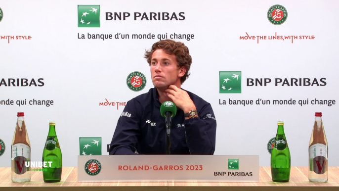 Roland-Garros 2023 - Casper Ruud : "I played the Rafa Nadal of the time, Carlos Alcaraz in full swing and Novak Djokovic for History"