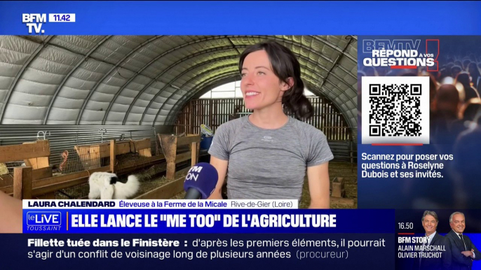 Laura, éleveuse dans la Loire, lance un "Me Too" de l'agriculture pour dénoncer les violences sexistes