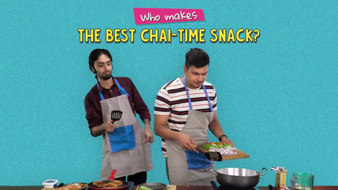 Challenge Accepted: Who Makes The Best Chai (Tea) Time Snack  Ft. Antil & Pavitra | Ok Tested Fans