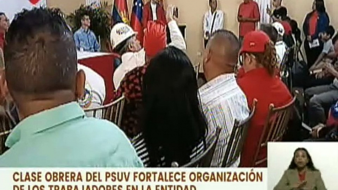 Carabobo | Clase obrera del PSUV fortalece organización de los trabajadores de la entidad