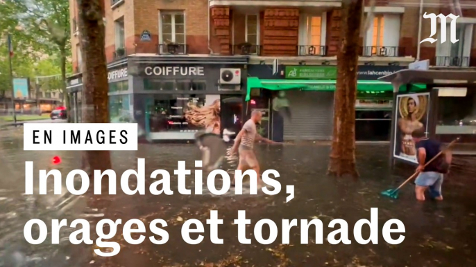 Rafales, inondations, tornade : les conséquences des violents orages en France