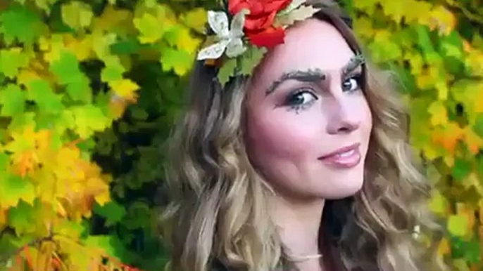 Woodland Forest Fairy Makeup, Hair Tutorial and D I Y Costume Idea!   Jackie Wyers