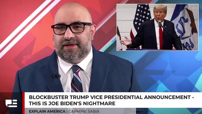 Blockbuster Trump Vice Presidential Announcement - This Is Joe Biden's Nightmare