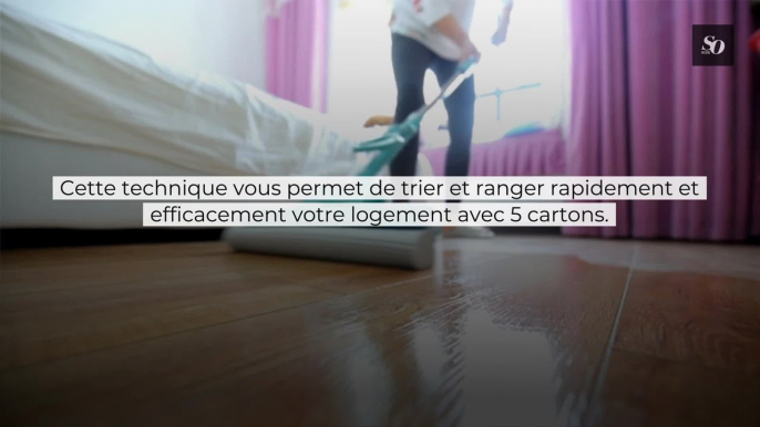 La méthode STAR, la technique efficace pour trier et ranger sa maison avec seulement 5 cartons