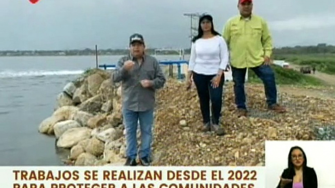 Min. Marco Torres supervisó trabajos de reacondicionamiento preventivo del lago Tacarigua