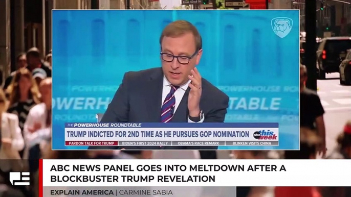 ABC News Panel Goes Into Meltdown After A Blockbuster Trump Revelation