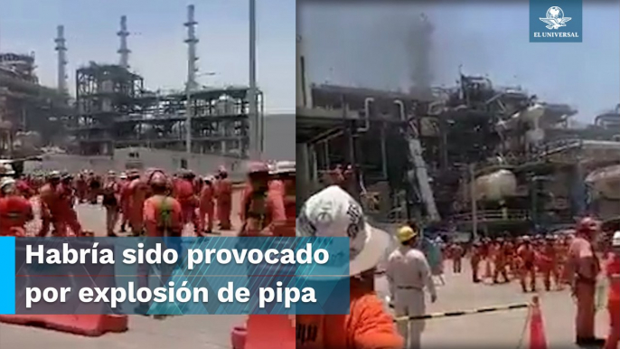 Se reporta incendio en Refinería de Dos Bocas