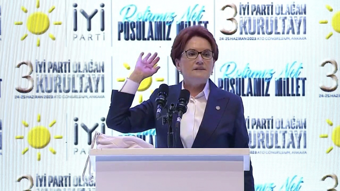 Fête IYI Meral Akşener Dernière Minute! Qu'est-ce qu'Akşener a dit à qui ? Discours d'aujourd'hui de Meral Akşener ! Le parti IYI a-t-il quitté la 6e table ?