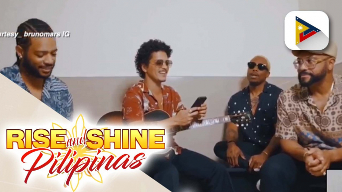 TALK BIZ | Bruno Mars, gumawa ng kanta para sa Pinoy fans matapos ang kaniyang concert sa Pilipinas