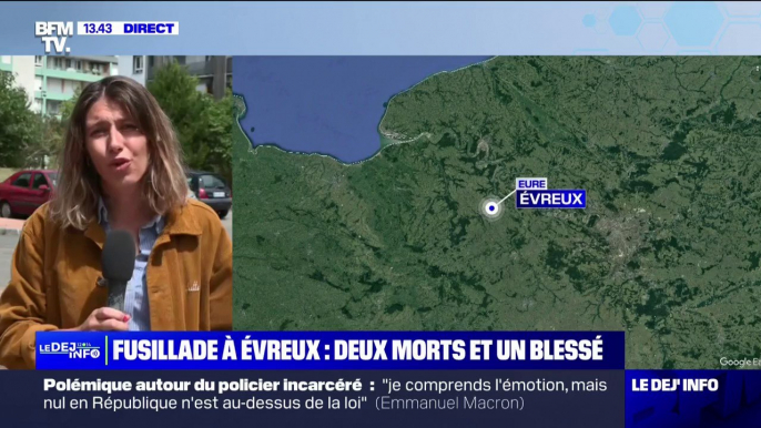 Fusillade à Évreux: deux personnes tuées par balles, une autre victime en urgence absolue