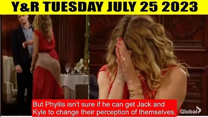 CBS Young And The Restless Spoilers Tuesday Update 7_25_2023 - Summer Slaped Kyl